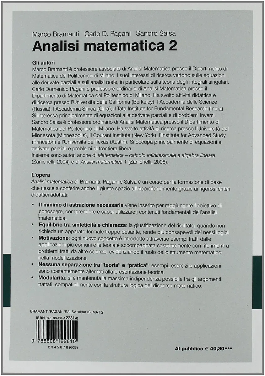 Analisi matematica 2