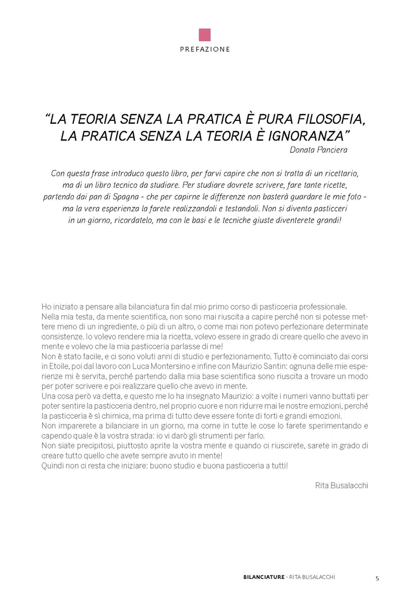 Arte e scienza delle bilanciature in pasticceria. Pan di Spagna, biscuit, cake, bagne, meringaggi (Vol. 1)
