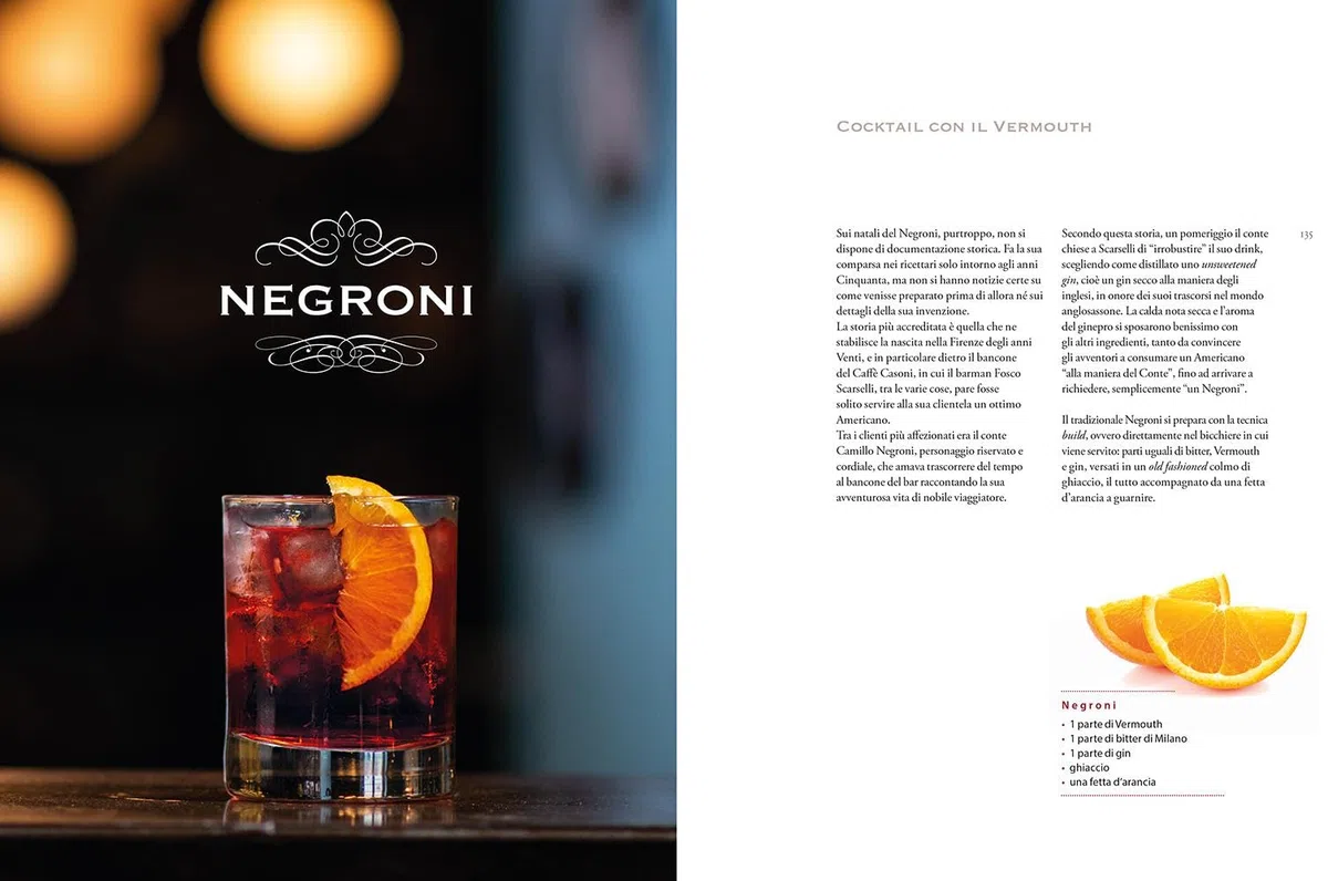 Il grande libro del Vermouth e dei liquori italiani