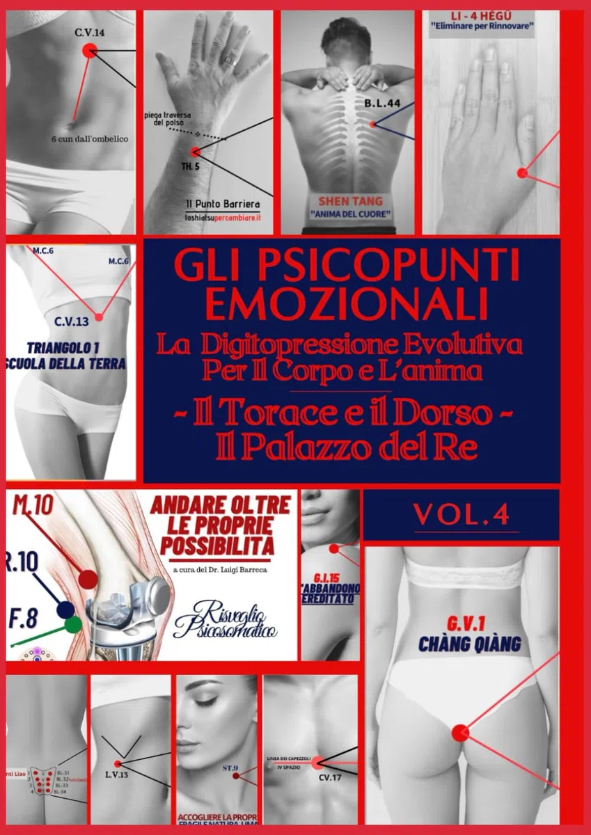 4. GLI PSICOPUNTI EMOZIONALI: GLI PSICOPUNTI EMOZIONALI: La Digitopressione Evolutiva per il corpo e l'anima. Shiatsu, Riflessologia, Eft e Tecniche ... ... per la crescita personale e spirituale)