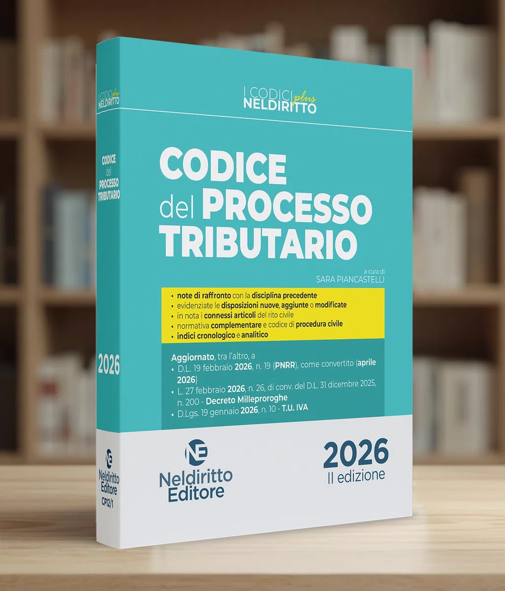 Codice del processo tributario plus 2026