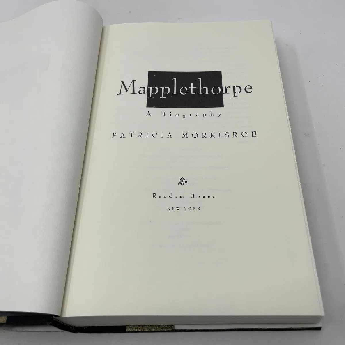 Mapplethorpe: A Biography