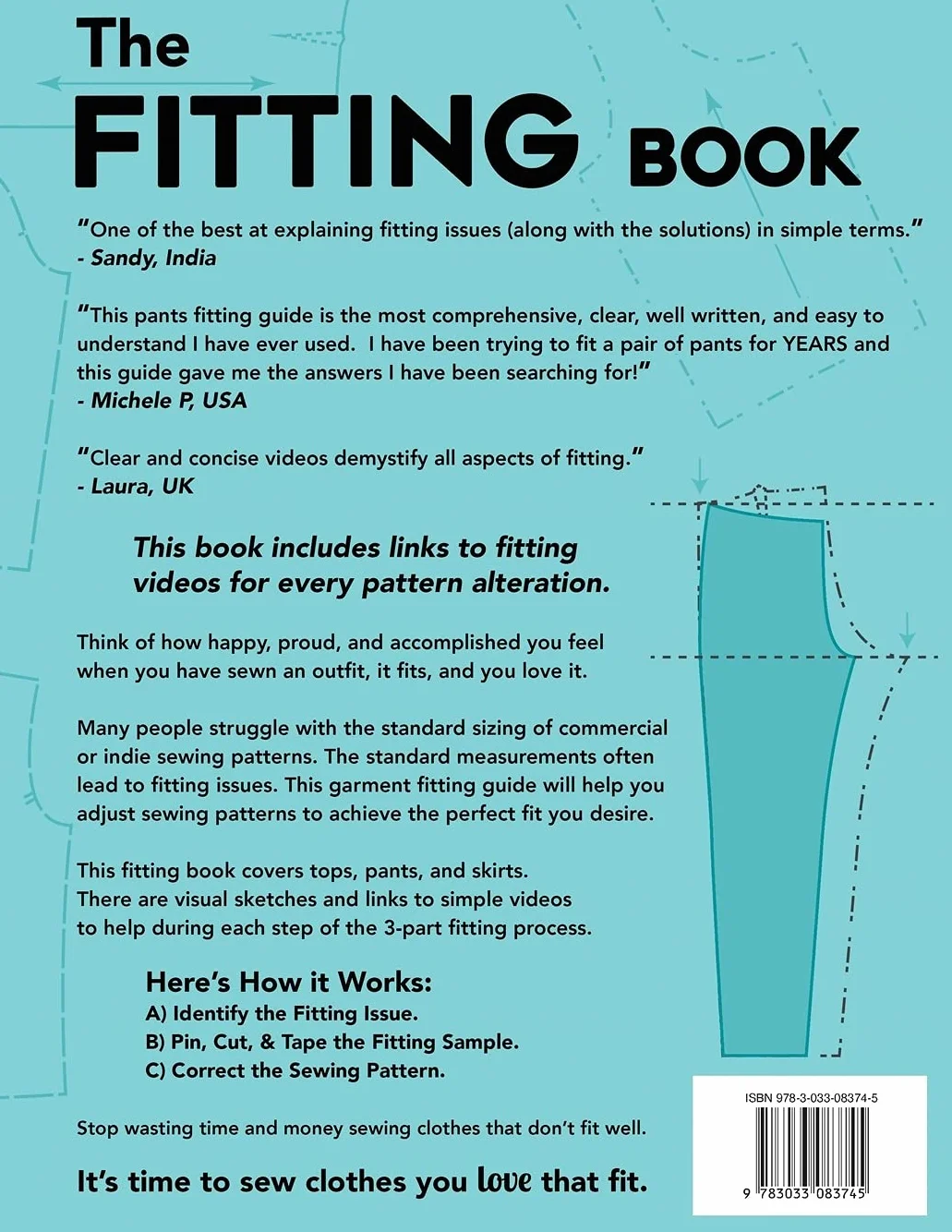 The Fitting Book: Make Sewing Pattern Alterations & Achieve the Perfect Fit You Desire