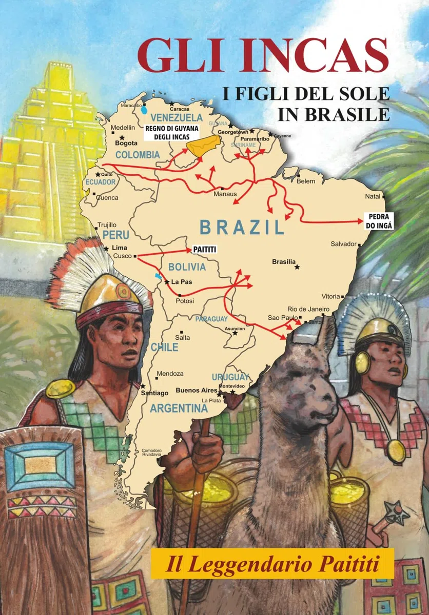 GLI INCAS. I FIGLI DEL SOLE IN BRASILE. Il leggendario Paititi