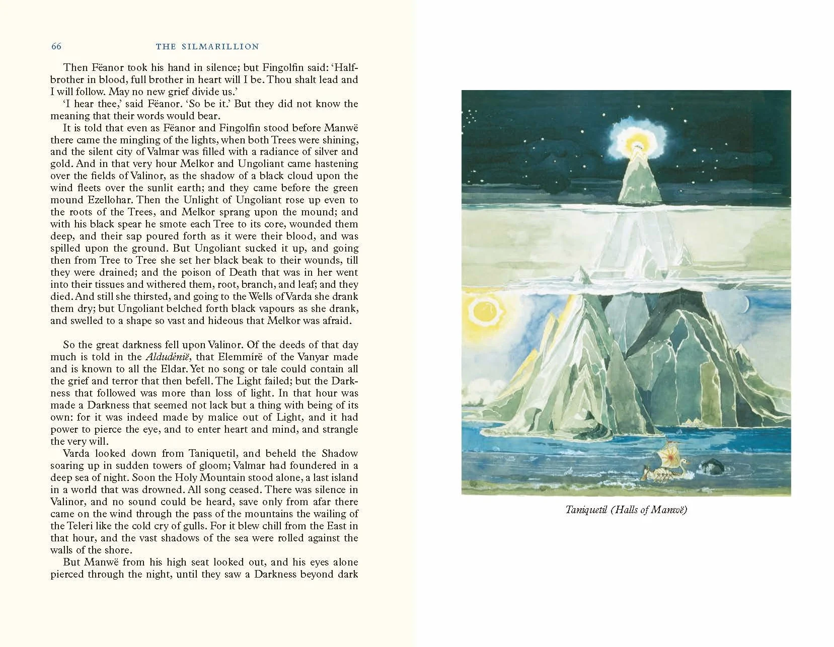 The Silmarillion Illustrated by the Author: Illustrated by J.R.R. Tolkien