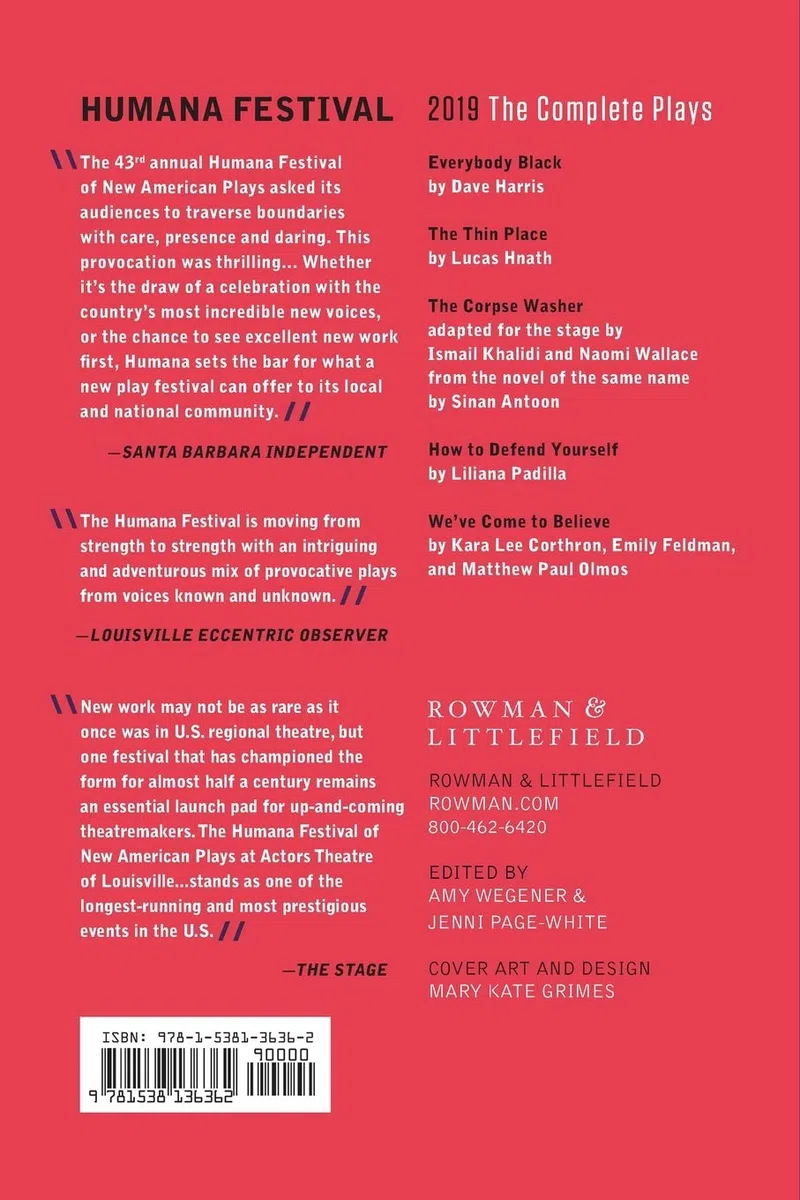 Humana Festival 2019: The Complete Plays