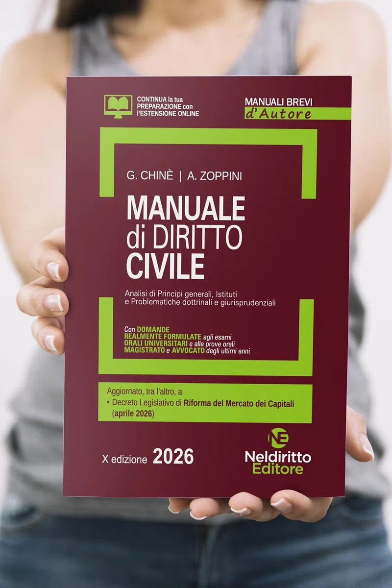 Manuale breve di diritto civile 2026. Manuale per esame orale avvocato, concorsi pubblici e università. Con estensioni online