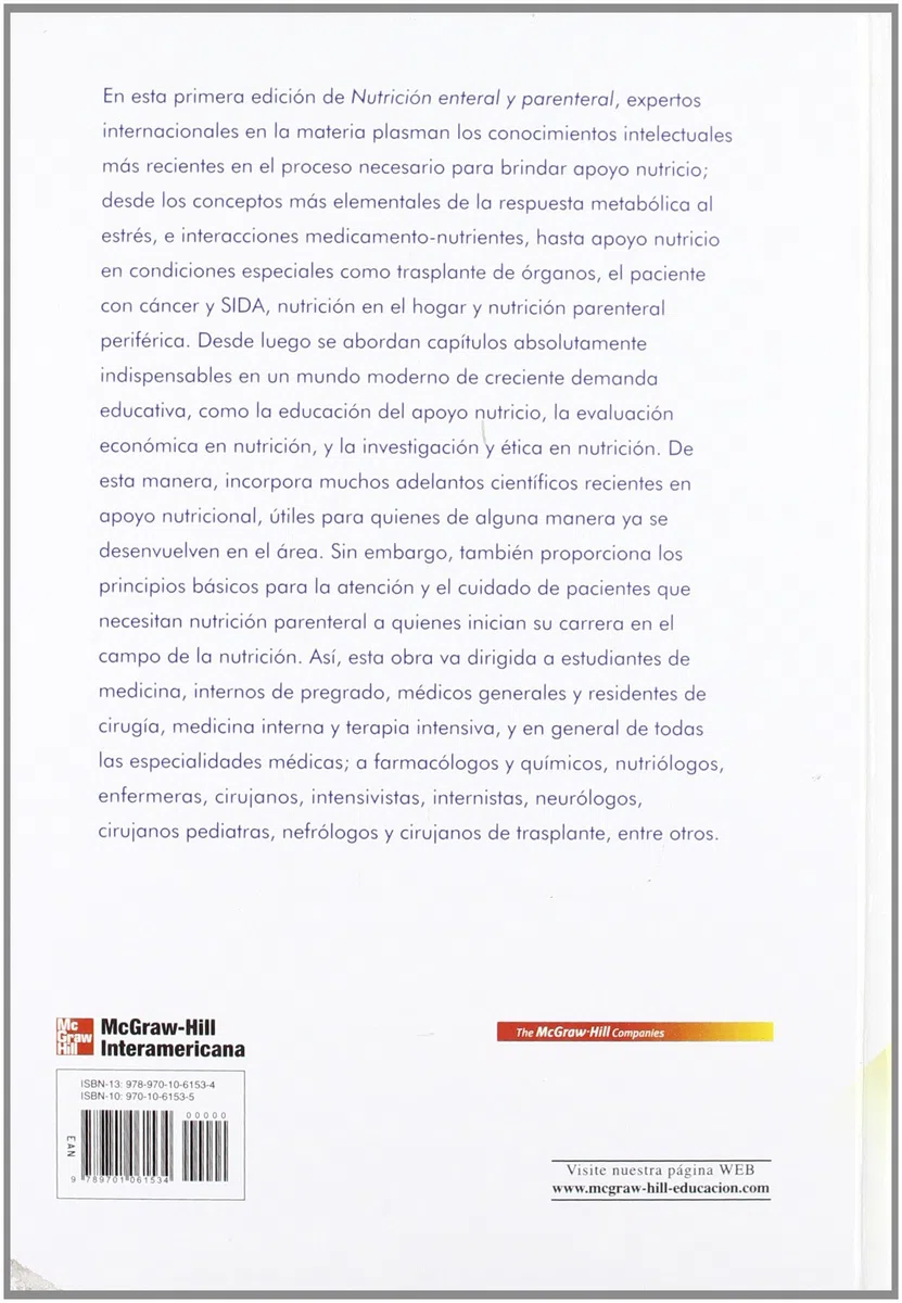 NUTRICION ENTERAL Y PARENTERAL
