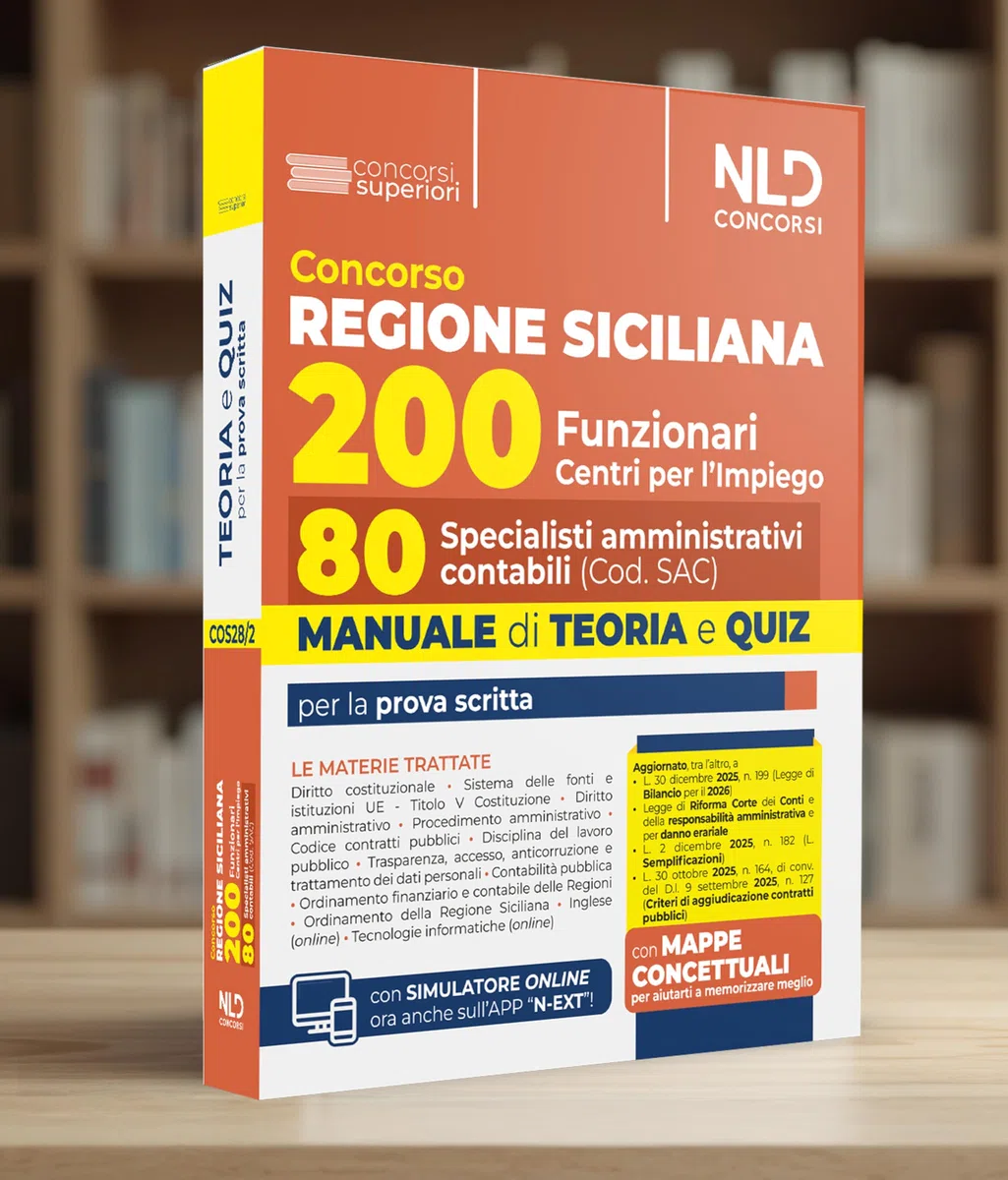 Concorso Regione Sicilia 200 funzionari. Manuale per 80 specialisti amministrativo contabili, con teoria e quiz. Con simulatore online
