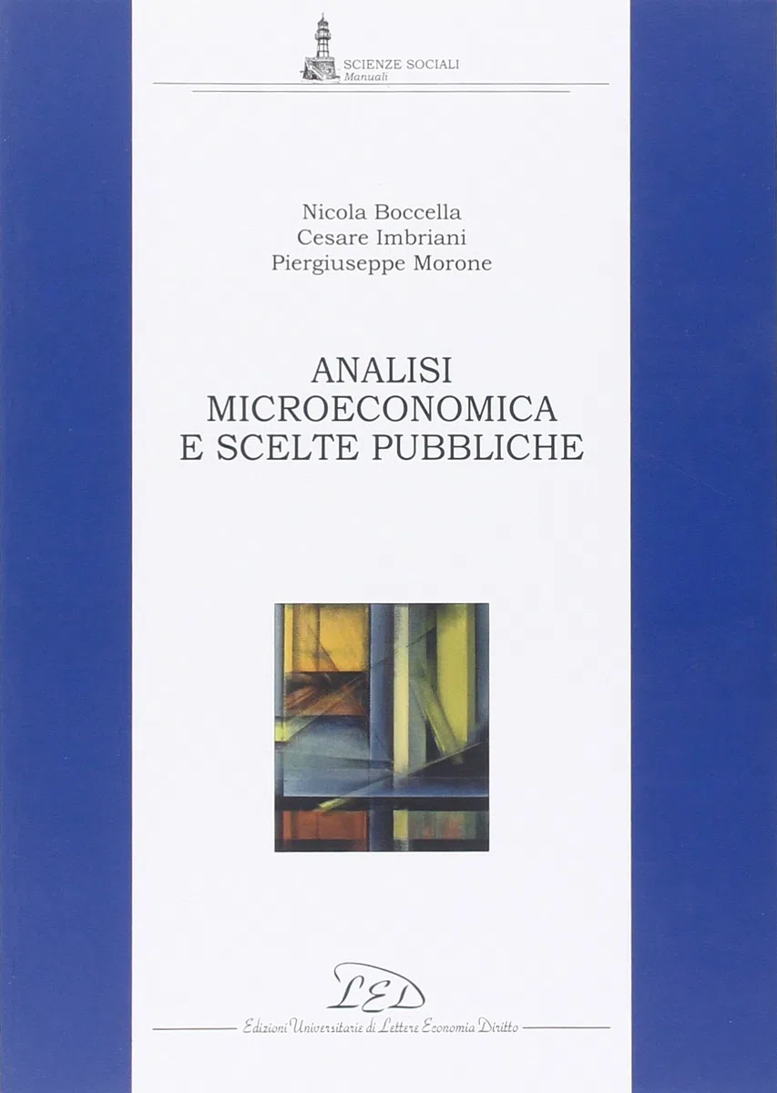 Analisi microeconomica e scelte pubbliche