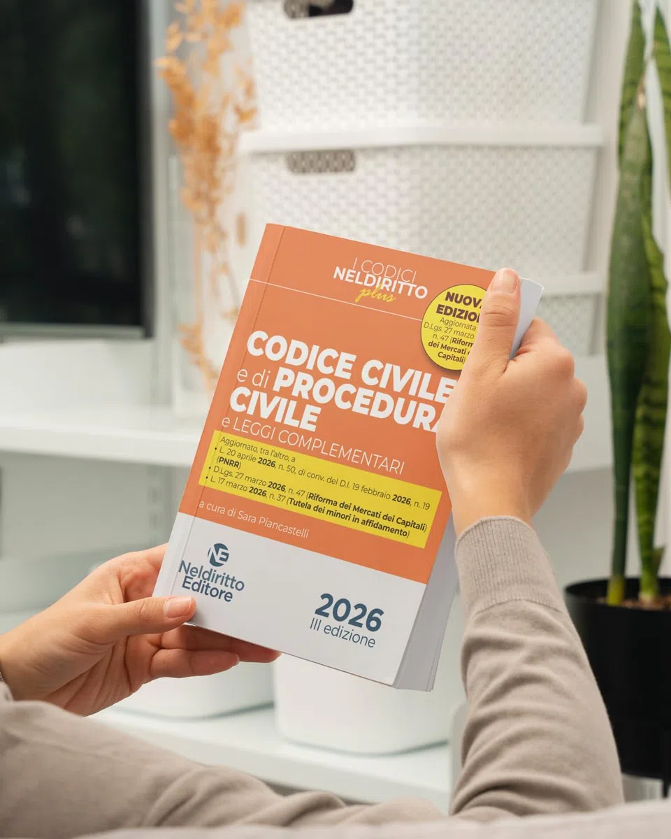 Codice civile e di procedura civile plus aprile 2026 aggiornato al mercato dei capitali