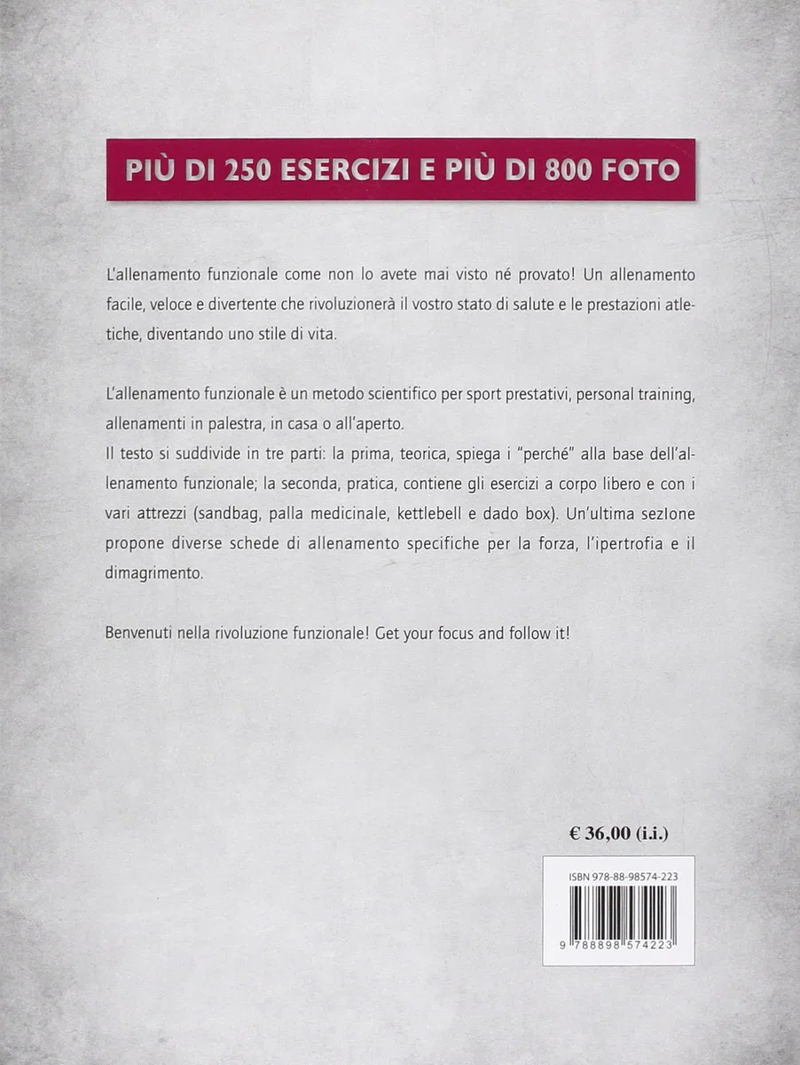 Allenamento funzionale. Manuale scientifico