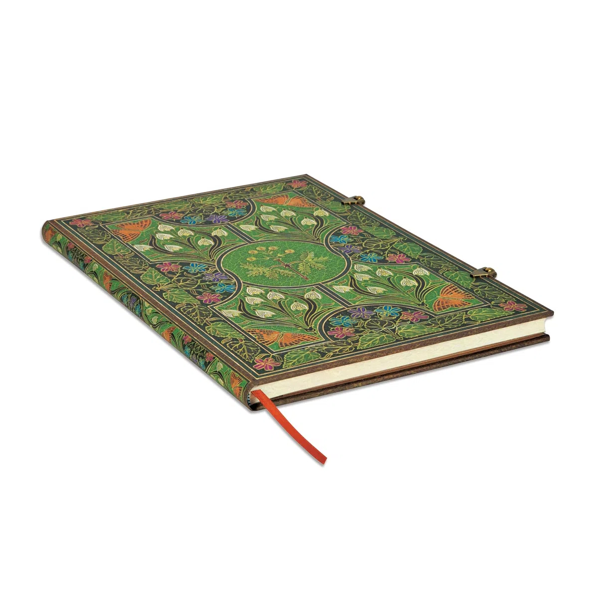 Paperblanks | Poesia in Fiore | Diari a copertina rigida | Grande | Bianco