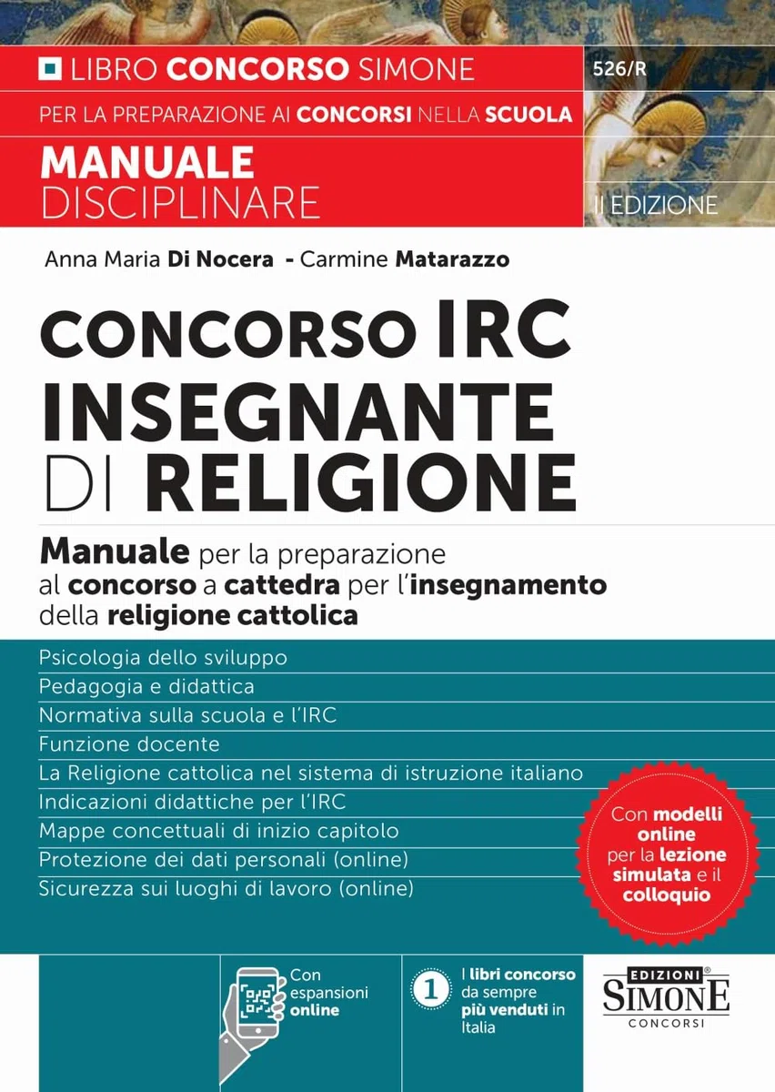 Manuale Disciplinare Concorso IRC Insegnante di Religione - Manuale per la preparazione al concorso a cattedra per l'insegnamento della religione cattolica