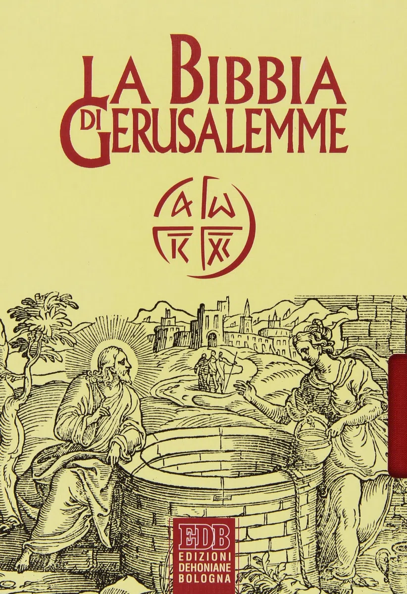 BIBBIA DI GERUSALEMME - EDIZIONE IN TELA ROSSA CON COFANETTO
