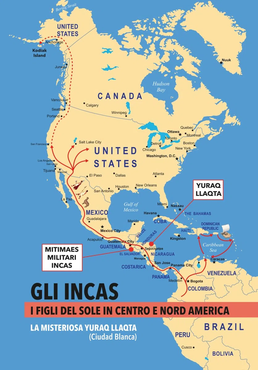 GLI INCAS. I FIGLI DEL SOLE IN CENTRO E NORD AMERICA. La misteriosa Yuraq Llaqta (Ciudad Blanca)