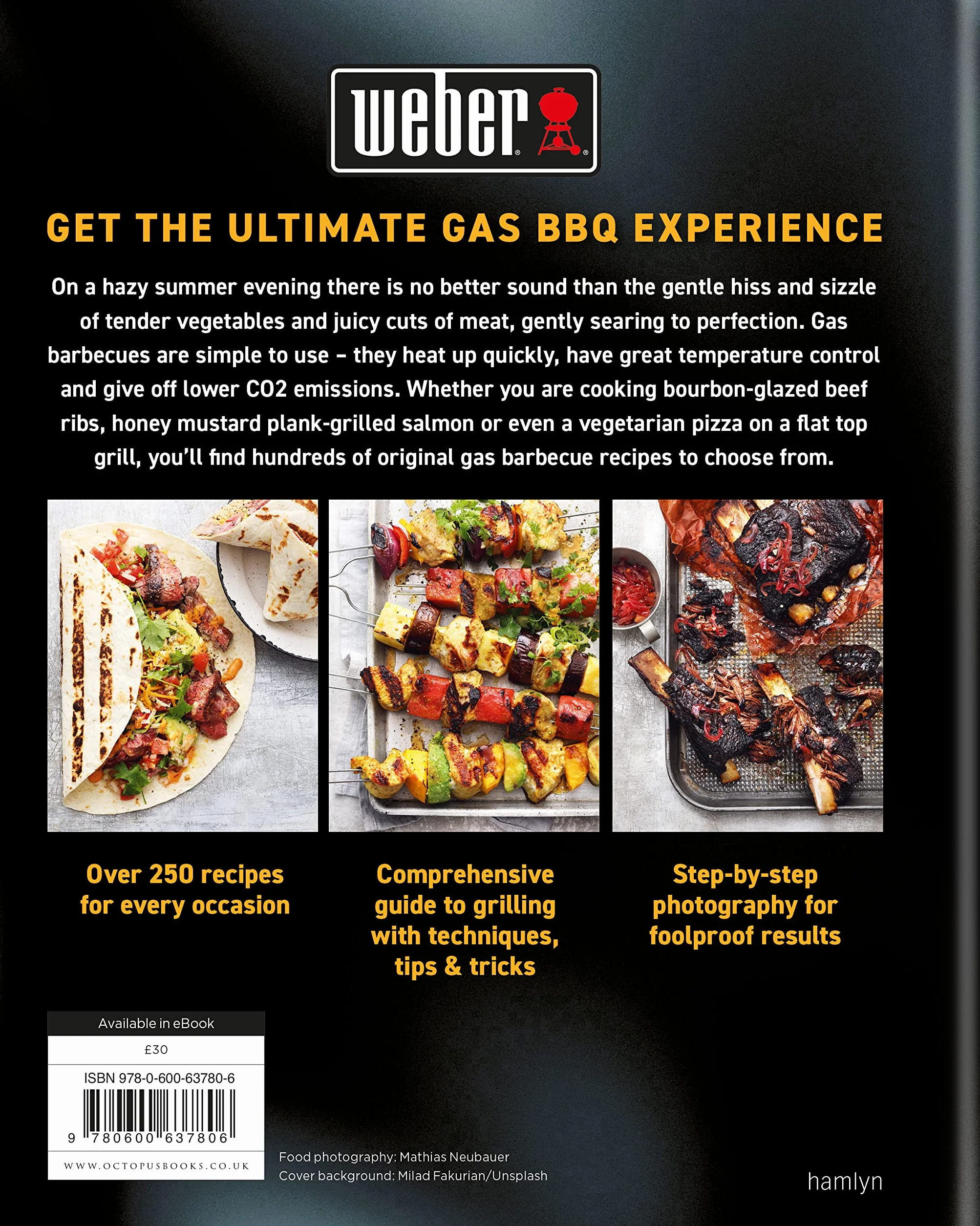 Weber's Gas Barbecue Bible: The ultimate guide to the gas barbecue with over 250 recipes