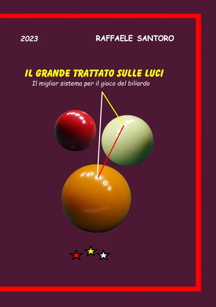 Il biliardo: Trattato sulle "luci".: Le luci riflesse sulle bilie del biliardo.
