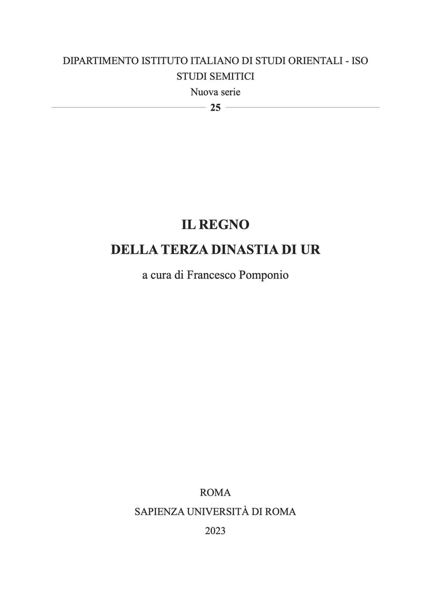 Il regno della Terza Dinastia di Ur