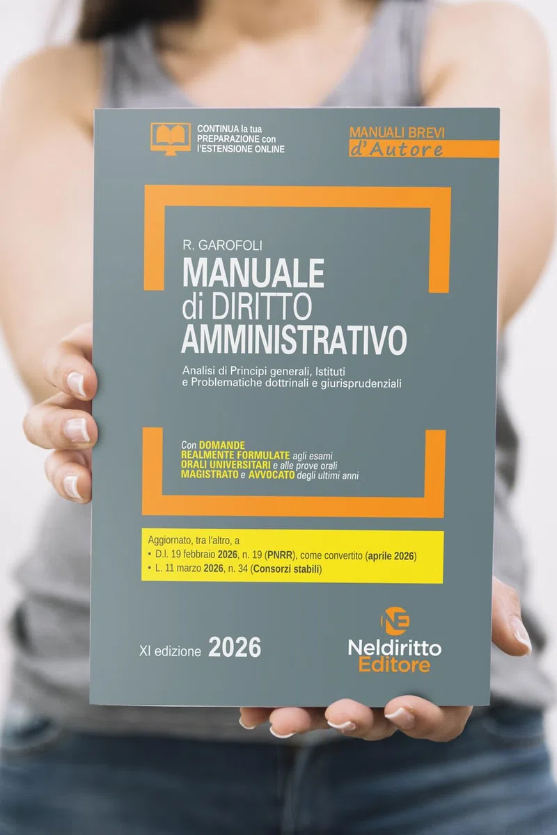 Manuale breve di diritto amministrativo 2026. Esame orale avvocato, concorsi pubblici e università. Con estensioni online