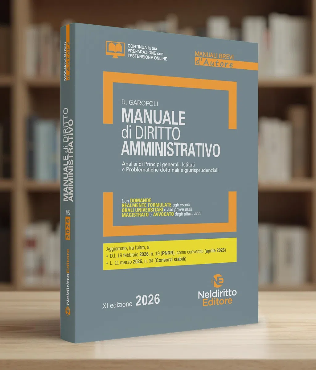Manuale breve di diritto amministrativo 2026. Esame orale avvocato, concorsi pubblici e università. Con estensioni online