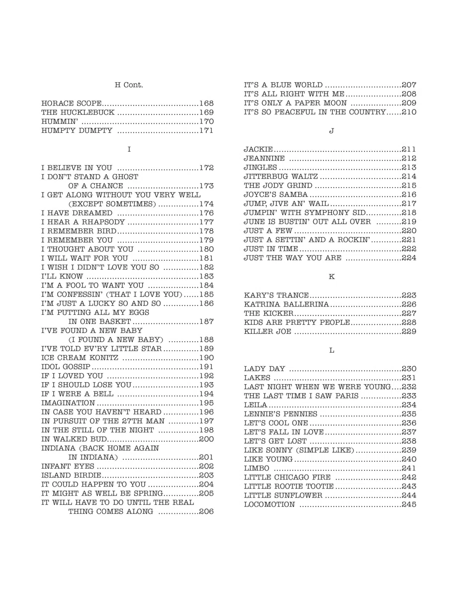 The Eb Real Book (2): Eb Instruments