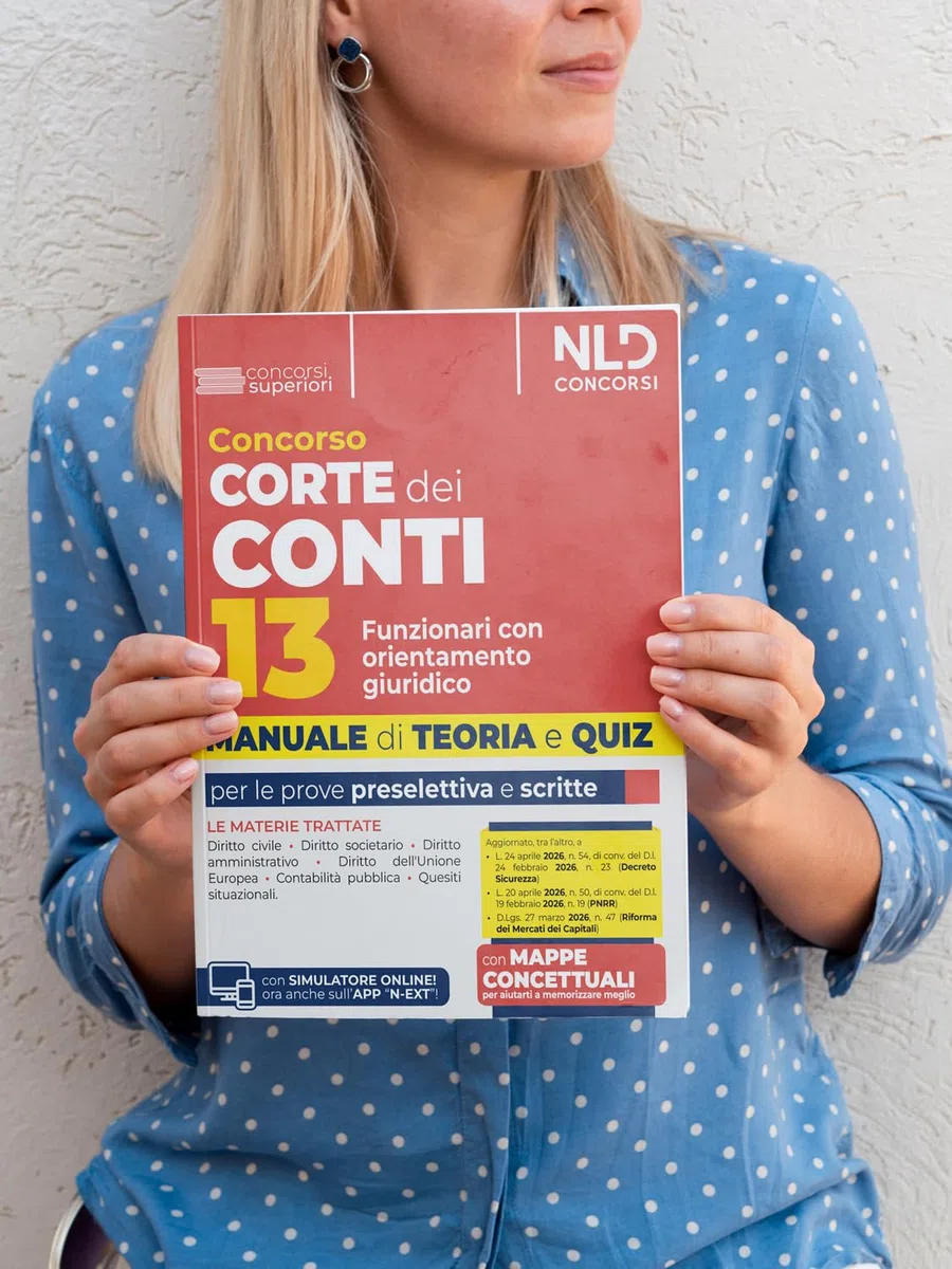 Concorso Corte dei Conti. 13 funzionari con orientamento giuridico. Manuale di teoria e quiz 2026. Nuova ediz.