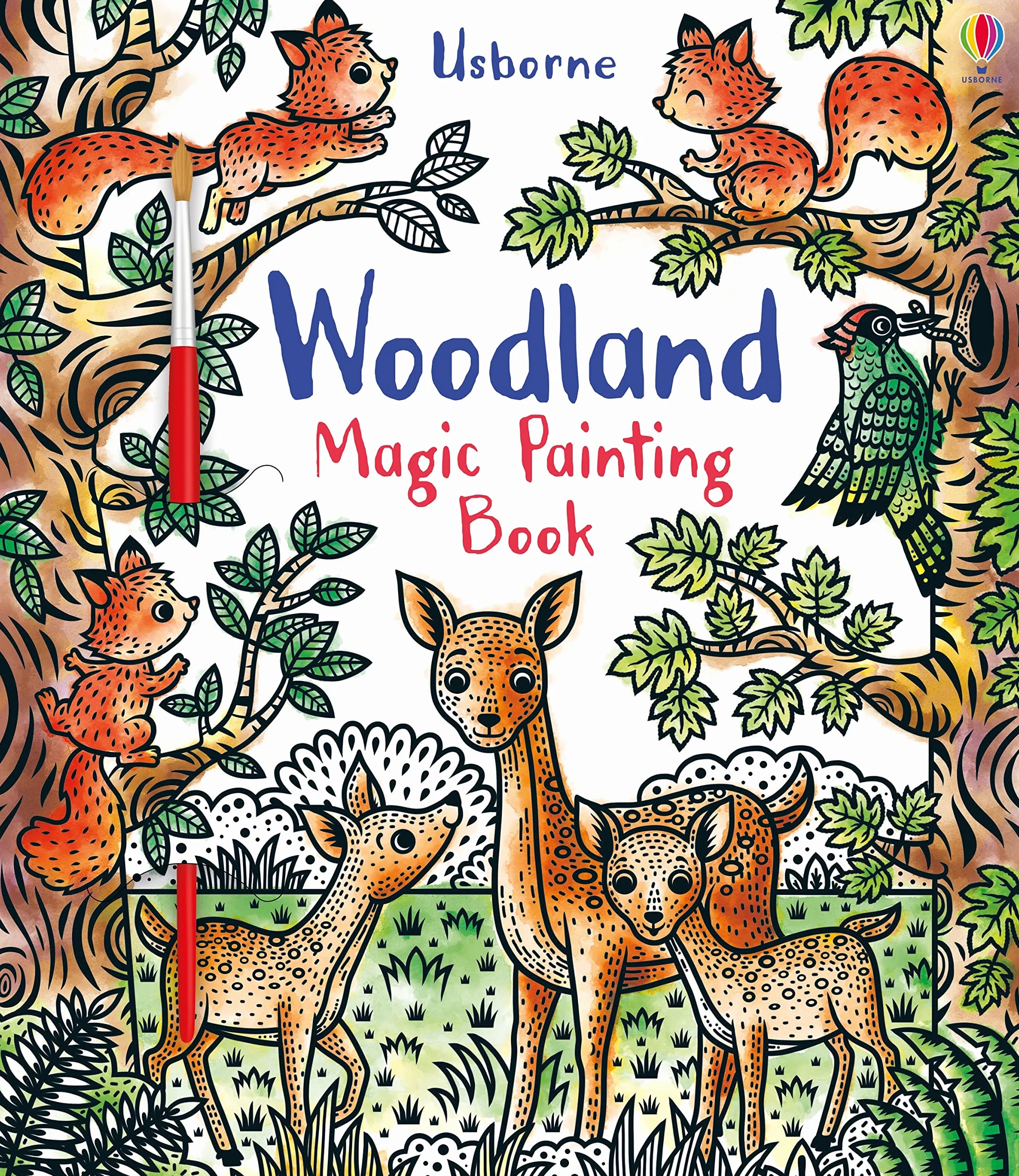 Woodland Magic Painting: 1 (Magic Painting Books)