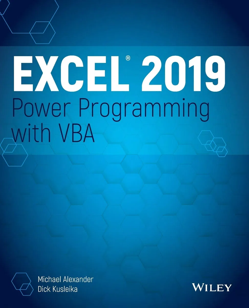 Excel 2019 Power Programming With VBA