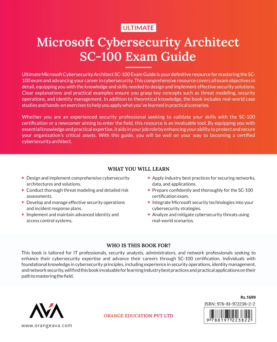 Ultimate Microsoft Cybersecurity Architect SC-100 Exam Guide: Master the SC-100 Exam with Practical Examples and Case Studies to Secure the Digital ... Cybersecurity Expertise (English Edition)