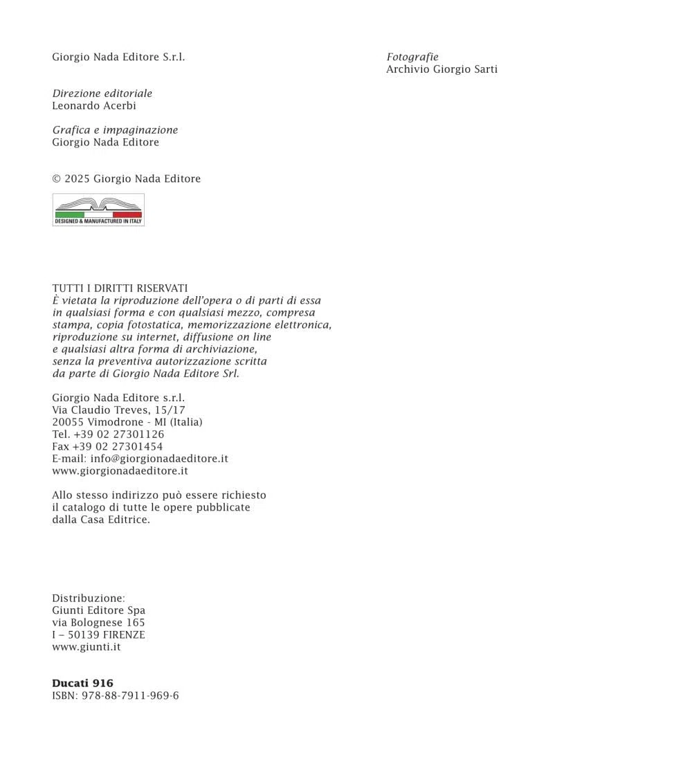 Ducati 916. 748 - 996 - 998