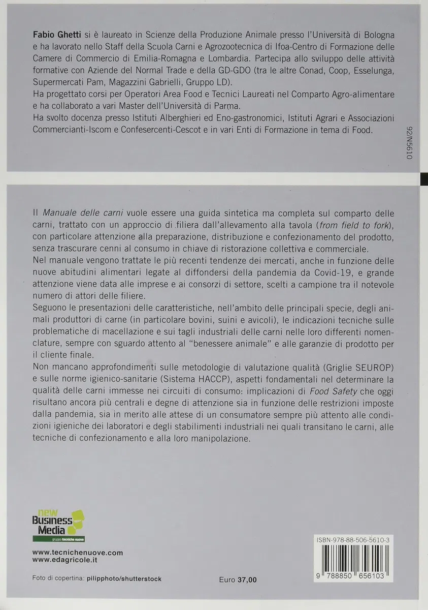 Il manuale delle carni. La filiera dalla macellazione alla distribuzione e ristorazione